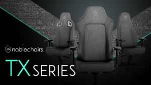 Chegou a Inovadora TX Series da noblechairs!