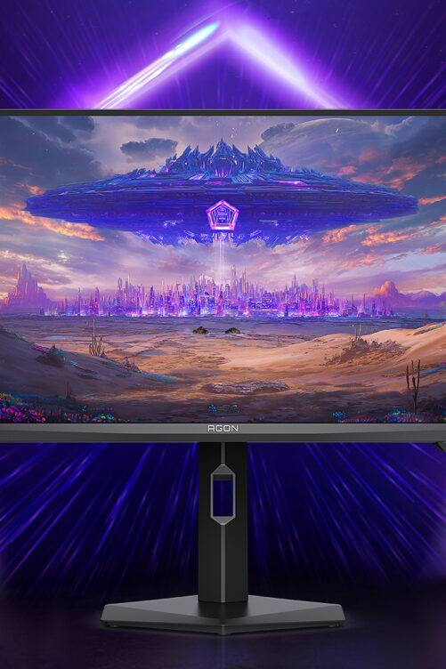 Monitor AGON 1050Hz revoluciona o mercado com fluidez extrema