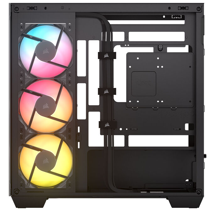 Caixa Micro-ATX Corsair 2800X RS-R ARGB Preta Vidro Temperado image number 6