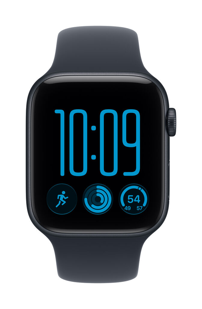 Smartwatch Apple Watch SE 3 GPS 44mm Midnight Aluminium Case with Navy Blue Sport Band - M/L image number 1
