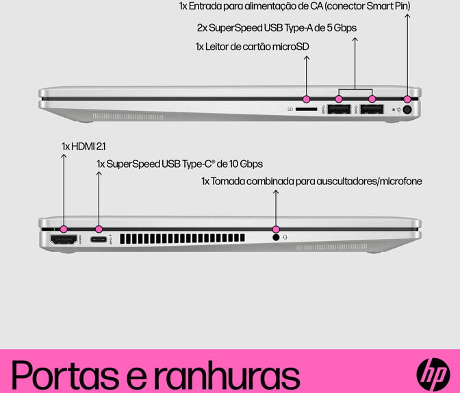 Port&aacute;til HP Pavilion X360 2-in-1 14-ek1026np 14" i5-1335U 16GB 512GB Intel Iris Xe FHD Touch W11 image number 1