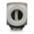 Thermal Grizzly DeltaMate Rotary - 90&deg; Nickel Mate image number null