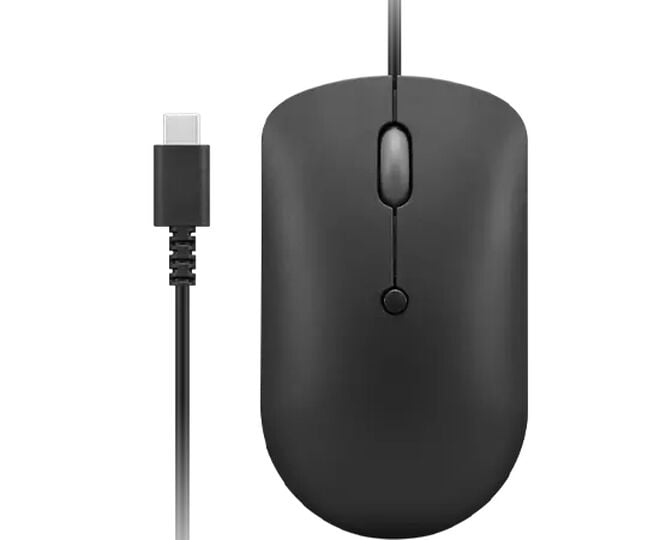 Rato Lenovo 400 USB-C Compact Preto image number 0