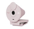 Webcam Logitech Brio 300 Full HD 1080p USB Type-C Rosa image number null