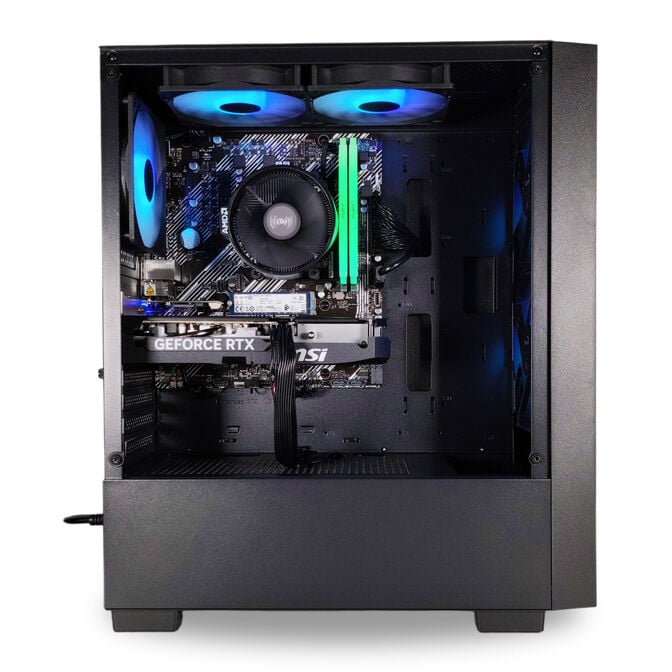 Computador AURA Gamer-PC TEAM 7 EDITION Ryzen 5 7500F 32GB DDR5 1TB RTX 5060 WiFi W11 image number 2