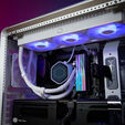 Water Cooler CPU Cooler Master MasterLiquid ATMOS II Pixel Led ARGB 360mm Branco image number null