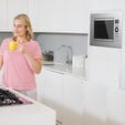 Micro-ondas de Encastre Cecotec GrandHeat 2090 Built-In Steel Prateado 800W 20L image number null