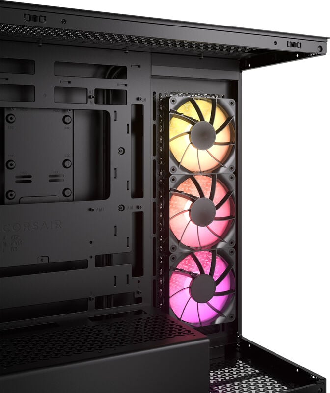Caixa ATX Corsair 3500X ARGB Preta Vidro Temperado image number 2