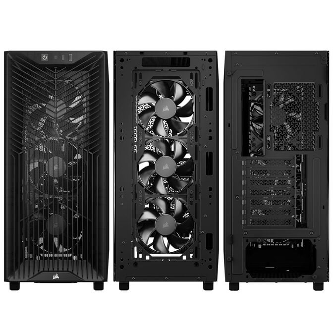 Caixa ATX Corsair 3200D RS Perfomance Smoke Vidro Temperado image number 2