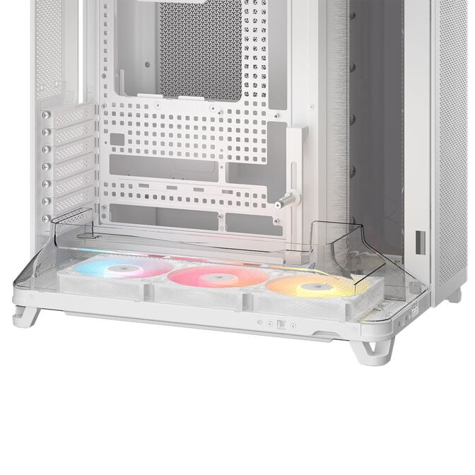 Caixa E-ATX Corsair AIR 5400 RS-R ARGB Branca Vidro Temperado image number 10