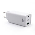 Carregador Ewent EW1323 USB-C Fast Charger 65W Branco image number null