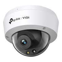 C&acirc;mara TP-Link VIGI C240 2.8mm 4MP Full-Color PoE Dome QHD 1440p IP67