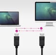 Cabo DisplayPort 1.2 CCS Nanocable DP M/M 1 M Preto image number null