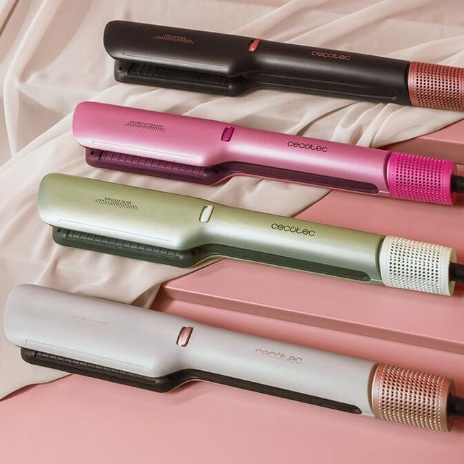 Alisador de Cabelo Cecotec Bamba RitualCare Air Lisse 600W Champagne image number 4