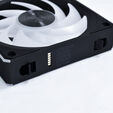 Ventoinha Lian Li UNI FAN CL120 Wireless RGB PWM Preto 120mm image number null