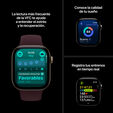 Smartwatch Apple Watch Series 12 GPS + Cellular 46mm Space Grey Aluminium Case with Navy Blue Sport Band - M/L image number null