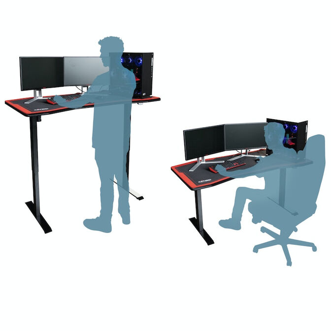 Secret&aacute;ria Gaming Nitro Concepts D16E Carbon Black - El&eacute;trica image number 4