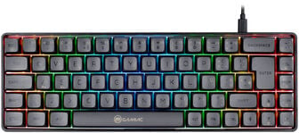 Teclado Mec&acirc;nico GAMIAC TKL RGB69G SF Kailh Blue Preto/Cinzento (PT)