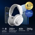 Headset Steelseries Arctis Nova 3P Wireless/Bluetooth Branco image number null