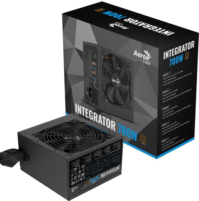 Fonte Aerocool Integrator 700W 80+ Bronze image number 4