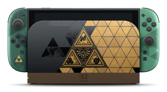 Consola Nintendo Switch 2 The Legend of Zelda 40th Anniversary Edition image number 0