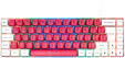 Teclado Mec&acirc;nico GAMIAC TKL RGB69G SF Kailh Blue Branco/Rosa (ES) image number null