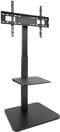 Suporte Ch&atilde;o Fixo Tooq MOON 37" a 75" M&aacute;x. 40Kg Preto