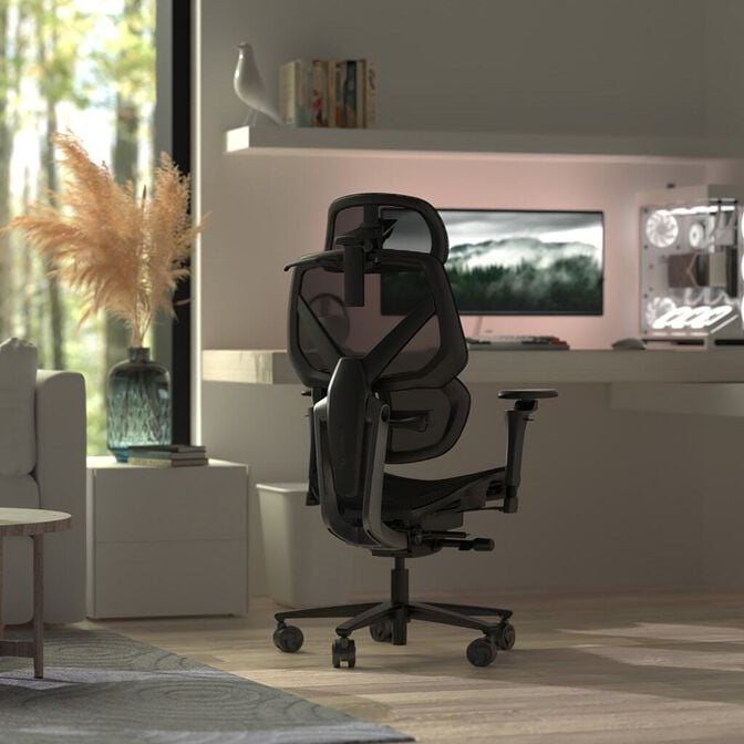 Cadeira Ergon&oacute;mica TX3 (ThunderX3) FLEX Pro, Apoio lombar 360&deg; - Mesh Black image number 6