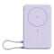 Powerbank Xiaomi 33W Magnetic Power Bank 10000 com Suporte Incorporado Roxo