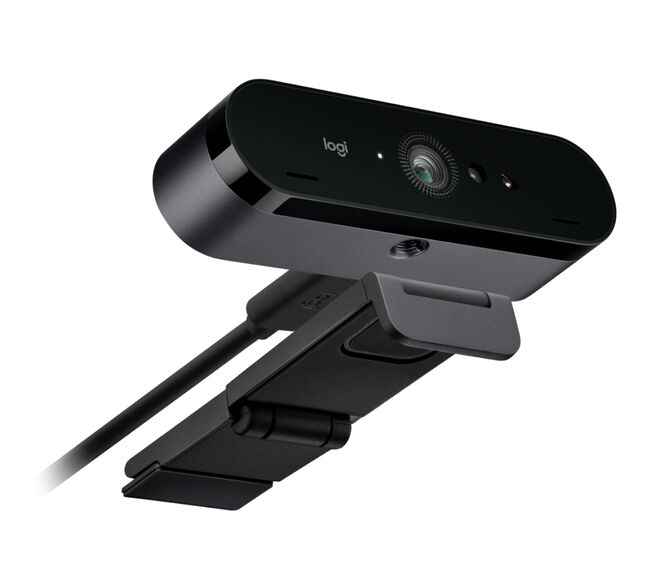 Webcam Logitech Brio 4K UHD USB-C Preta image number 1
