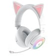 Headset Razer Kraken Kitty V3 Pro Wireless/Bluetooth Branco image number null