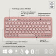 Rato Logitech Pebble 2 M350s Bluetooth Rosa image number null