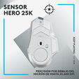 Rato Logitech G502 X 25600DPI Lightspeed Wireless Branco image number null