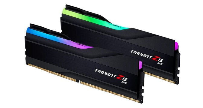G.Skill Kit 32GB (2 x 16GB) DDR5 5600MHz Trident Z5 RGB CL36 Black - F5-5600J3636C16GX2-TZ5RK image number 2