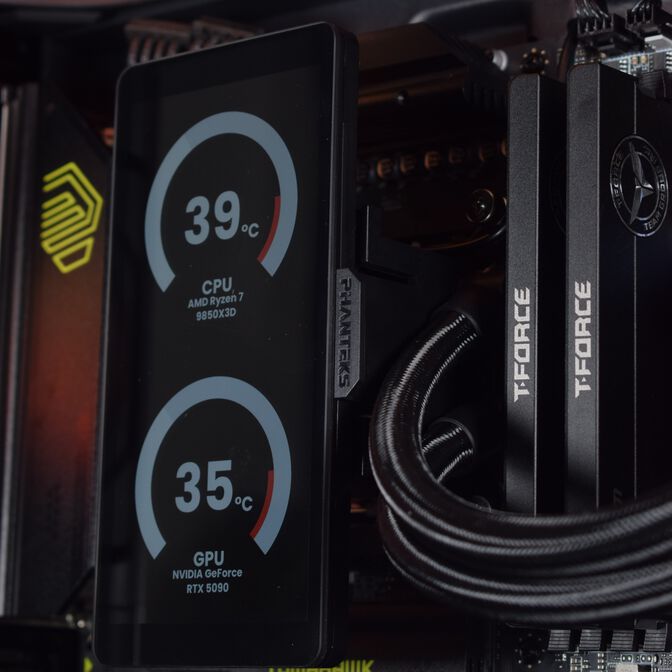 Computador King Mod Gamer-PC Ryzen 7 9850X3D 64GB DDR5 2TB RTX 5090 WiFi W11 image number 4