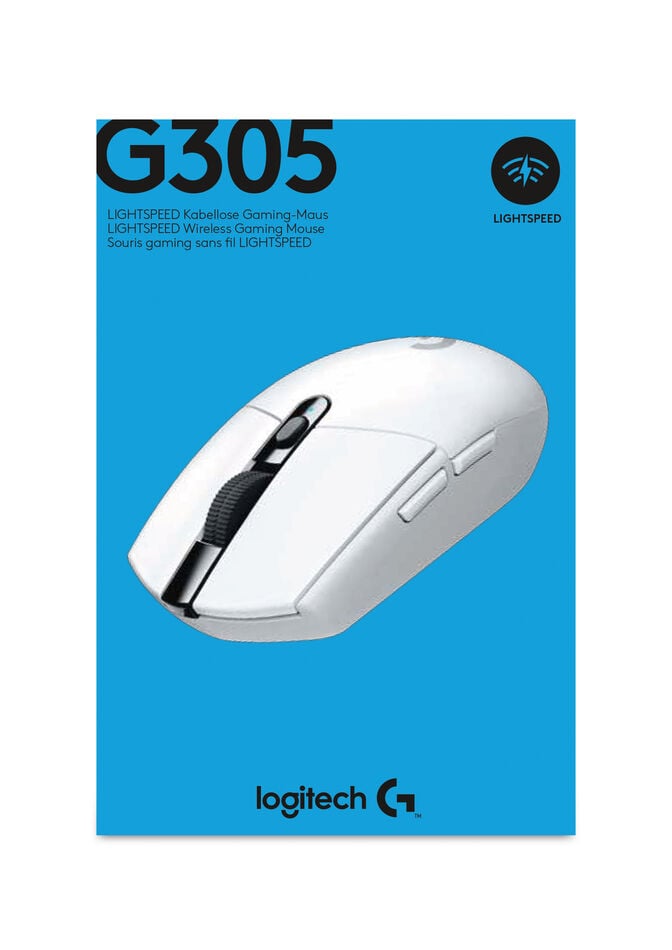 Rato Logitech G305 12000DPI Lightspeed Wireless Branco image number 5