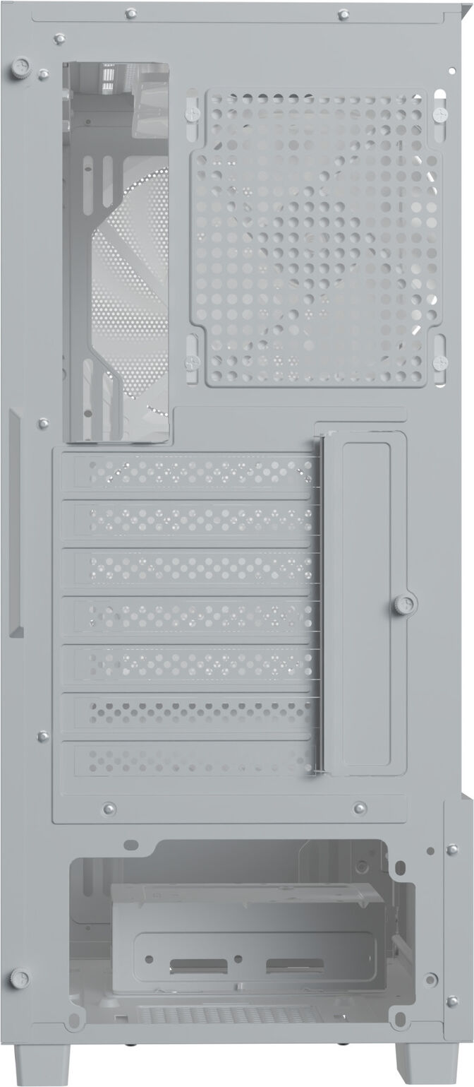 Caixa ATX Aerocool B508A Flow ARGB Vidro Temperado Branco image number 6