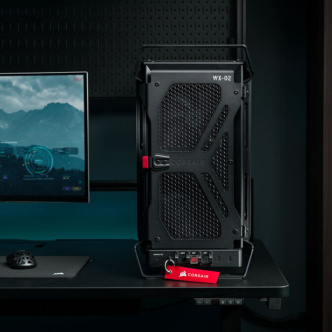 Caixa E-ATX Corsair WARTHOG RS Perfomance Preto Vidro Temperado image number 23