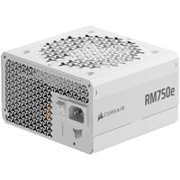 Fonte Modular Corsair RMe Series RM750e 750W 80 Plus Cybenetics Gold ATX3.1 - PCIe 5.1 Branca