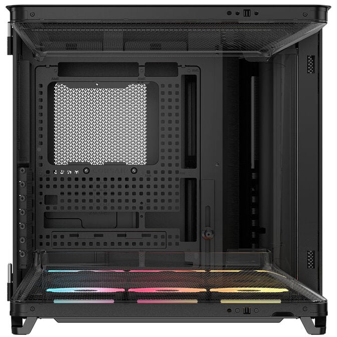 Caixa E-ATX Corsair AIR 5400 LX-R Link Preto Vidro Temperado image number 3