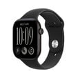Smartwatch Apple Watch Series 12 GPS + Cellular 46mm Black Aluminium Case with Black Sport Band - M/L image number null