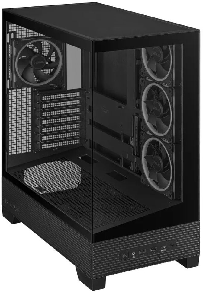Caixa ATX ASUS A31 Plus TG ARGB Preta image number 2