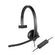 Headset Logitech H570e Mono USB Preto image number null