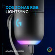 Microfone Microfone Din&acirc;mico Supercardi&oacute;ide Logitech G Yeti GX RGB Lightsync Preto image number null
