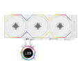 Water Cooler CPU AIO Lian Li HydroShift II LCD-C 360TL FLEX Wireless Branco - 360mm image number null