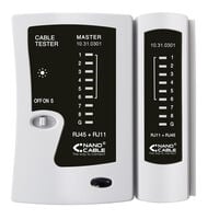 Testador de Cabos Nanocable J11/RJ12/RJ45