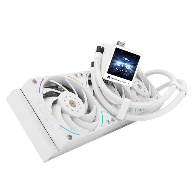 Water Cooler CPU AIO Thermalright Frozen Vision V2 ARGB Branco - 360mm image number 3