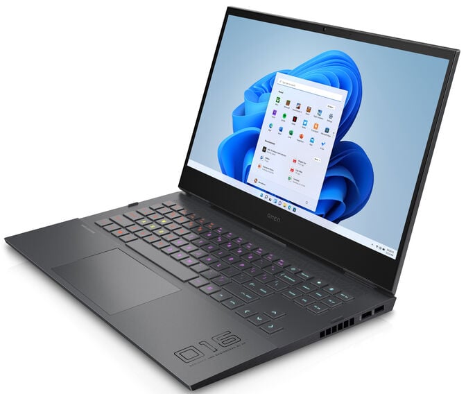 ** B Grade ** Port&aacute;til HP OMEN 16-c0030np 16.1" R7 5800H 16GB 512GB RTX 3070 IPS FHD 144Hz image number 2
