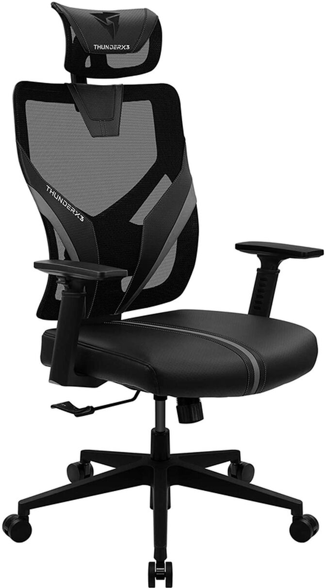 Cadeira Gaming Ergon&oacute;mica TX3 (ThunderX3) YAMA 1 - Preto / Preto image number 2
