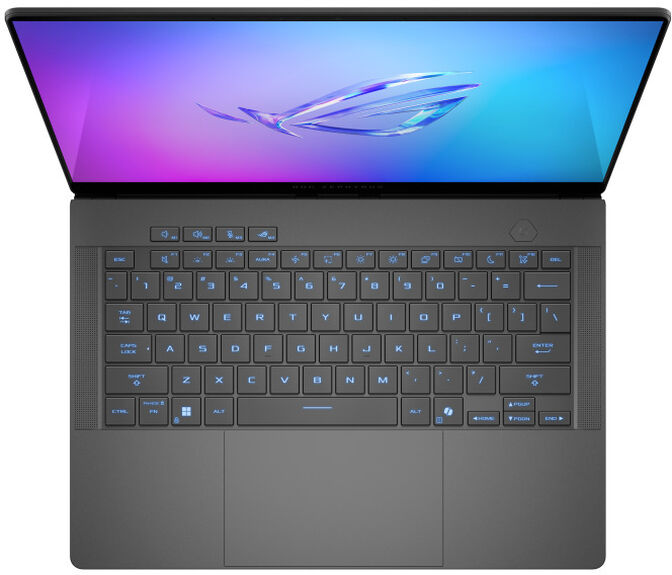 Port&aacute;til ASUS ROG Zephyrus G14 GA403WW 14" Ryzen AI 9 HX 370 64GB DDR5 1TB RTX 5080 OLED 3K 120Hz W11 image number 1